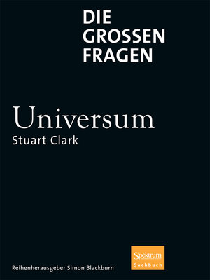 cover image of Die großen Fragen--Universum